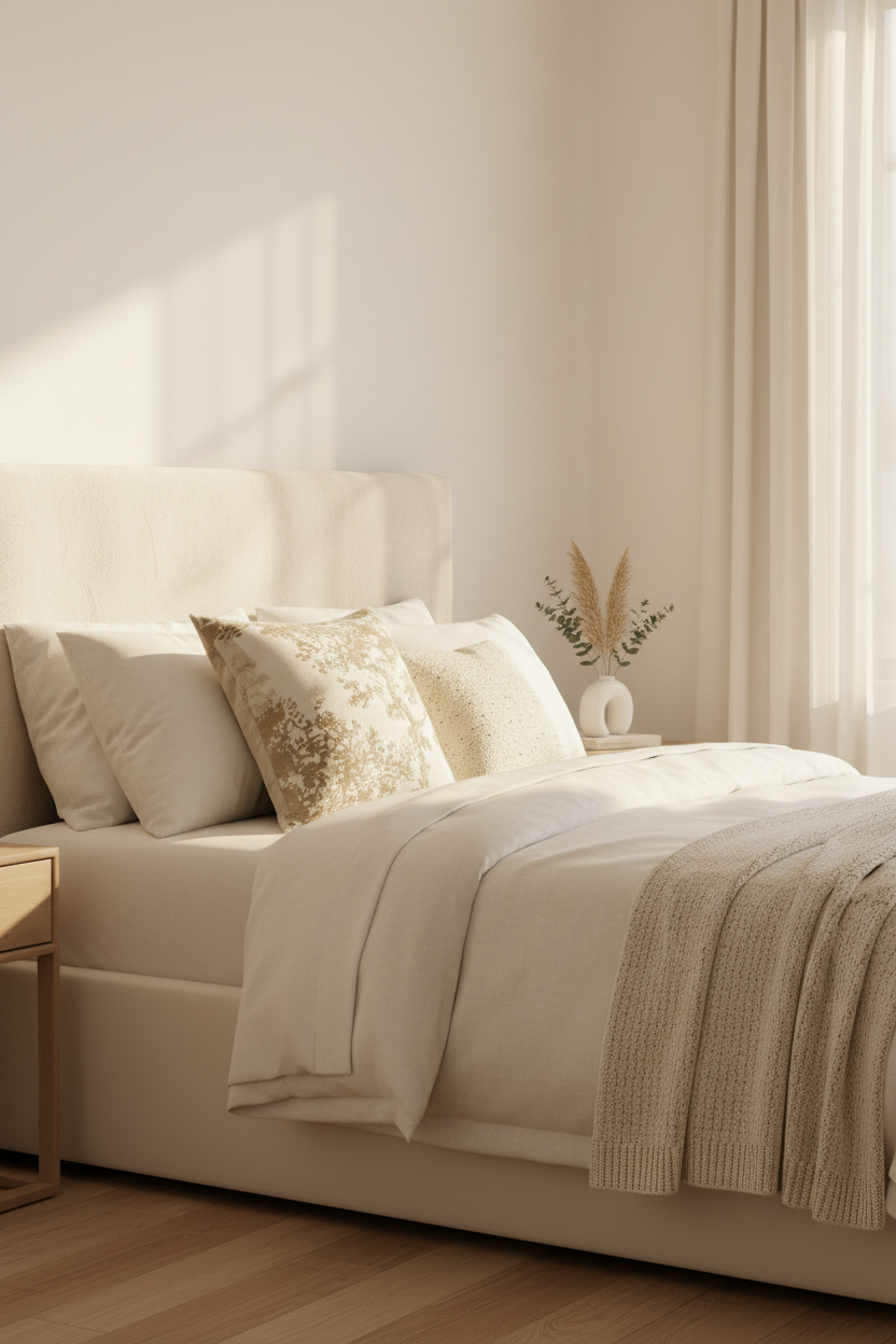 Botanical Cushion – Bedroom
