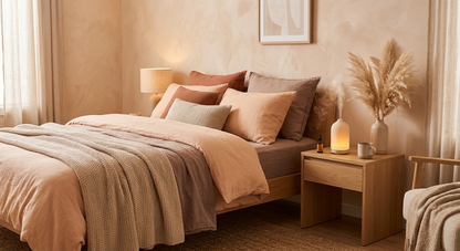 Ribbed Ultrasonic Aroma Diffuser – Warm Glow Edition