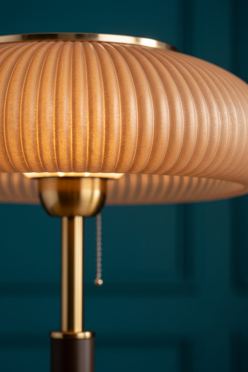 Matsutake Table Lamp — Retro French Medieval Style | Warm Ambient Glow