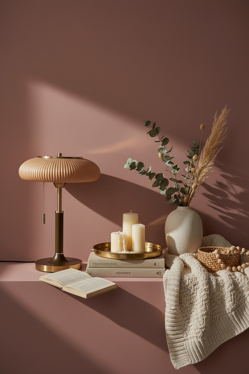 Matsutake Table Lamp — Retro French Medieval Style | Warm Ambient Glow