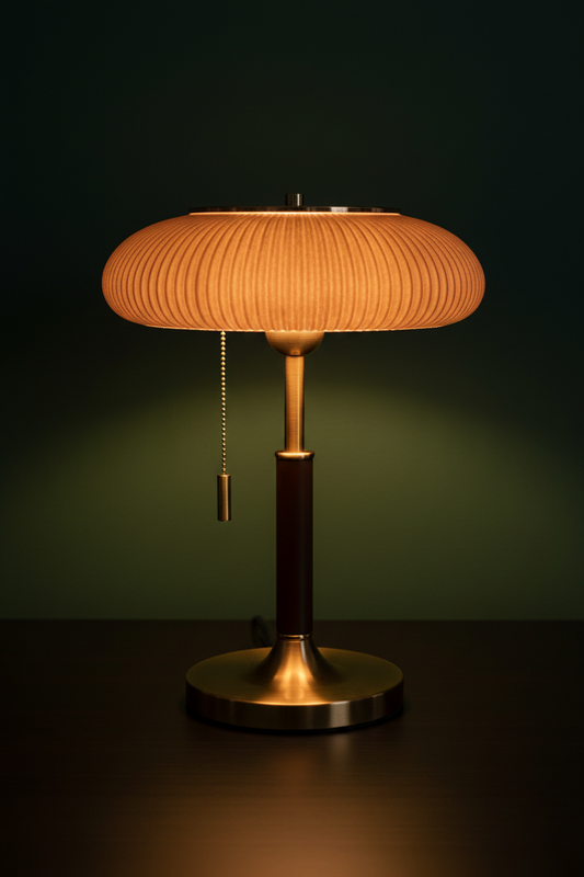 Matsutake Table Lamp — Retro French Medieval Style | Warm Ambient Glow