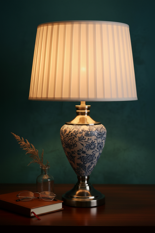 Ceramic Lamp – Styled Close-Up