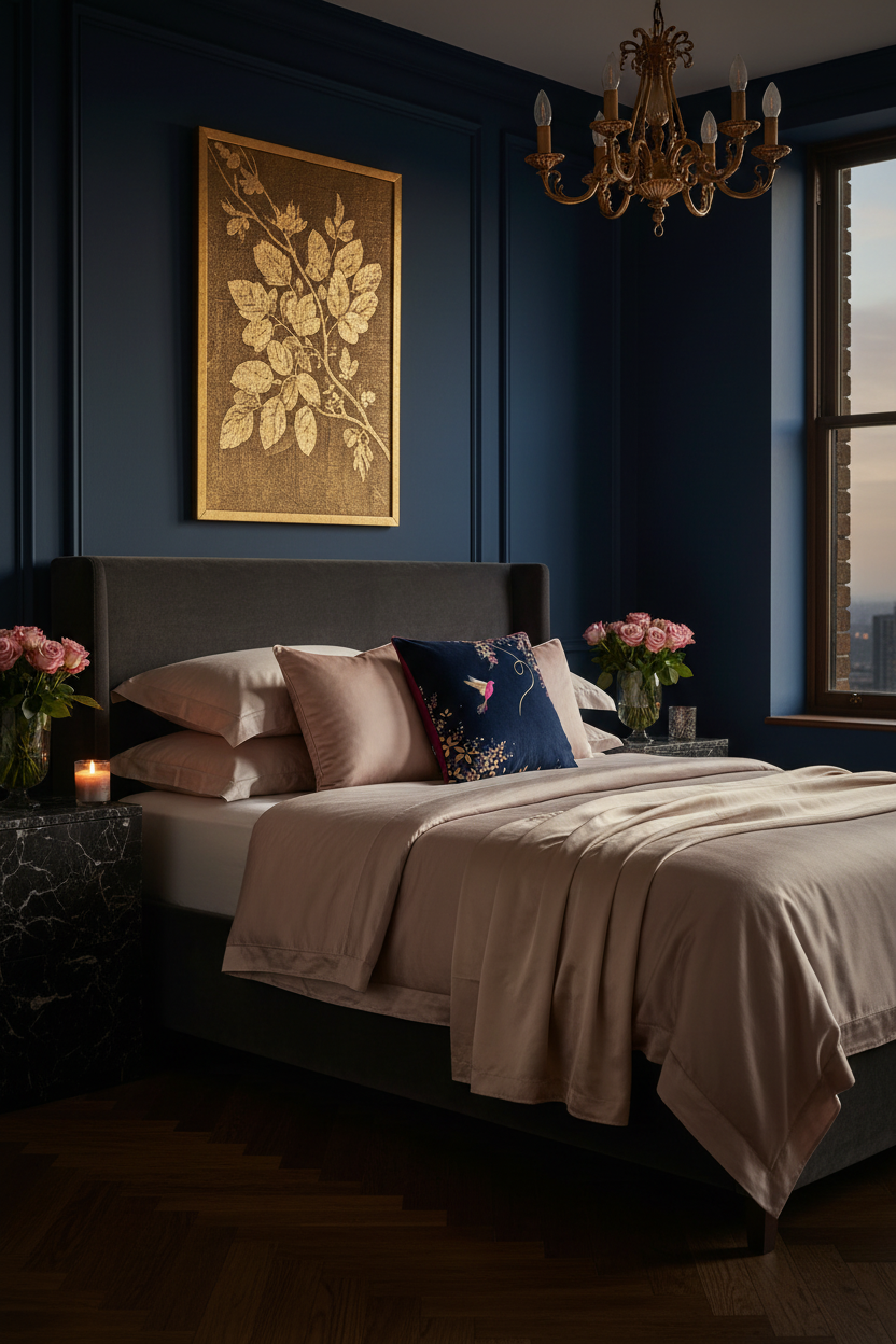 Hummingbird Cushion – Bedroom