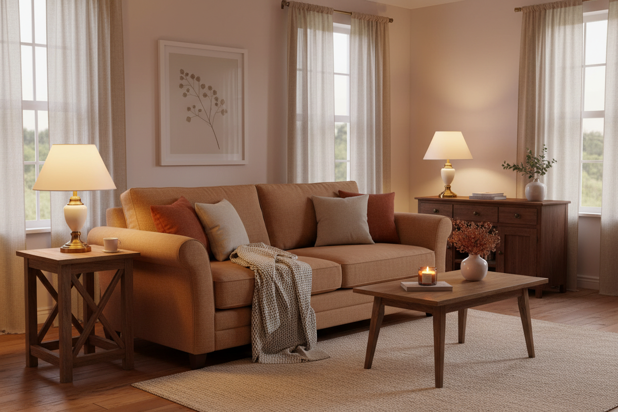 Malham Lamps – Matching Pair Living Room