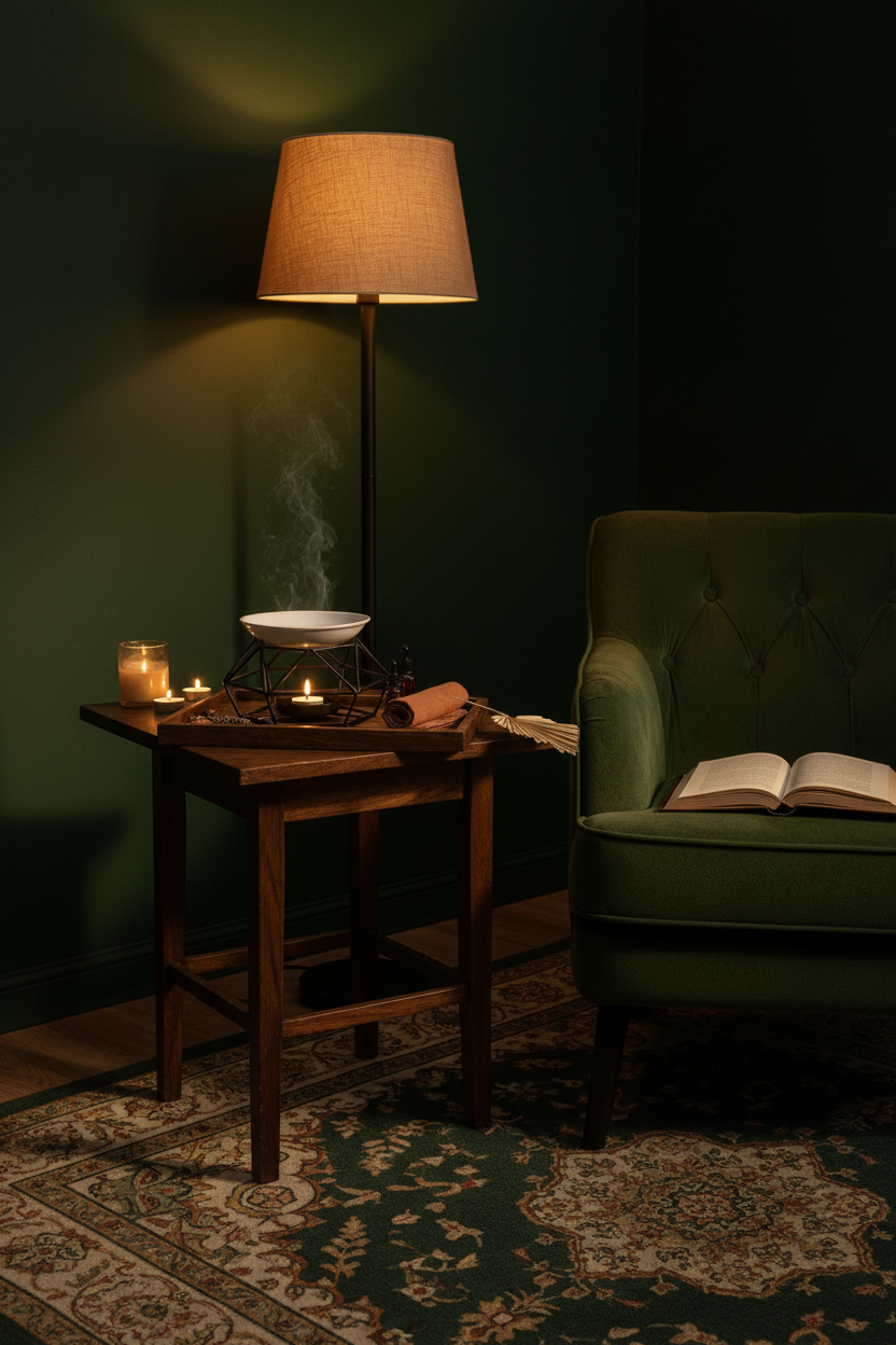 Oil Burner – Reading Nook