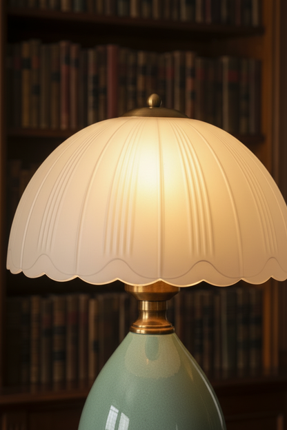 Sage Green Lamp — Detail