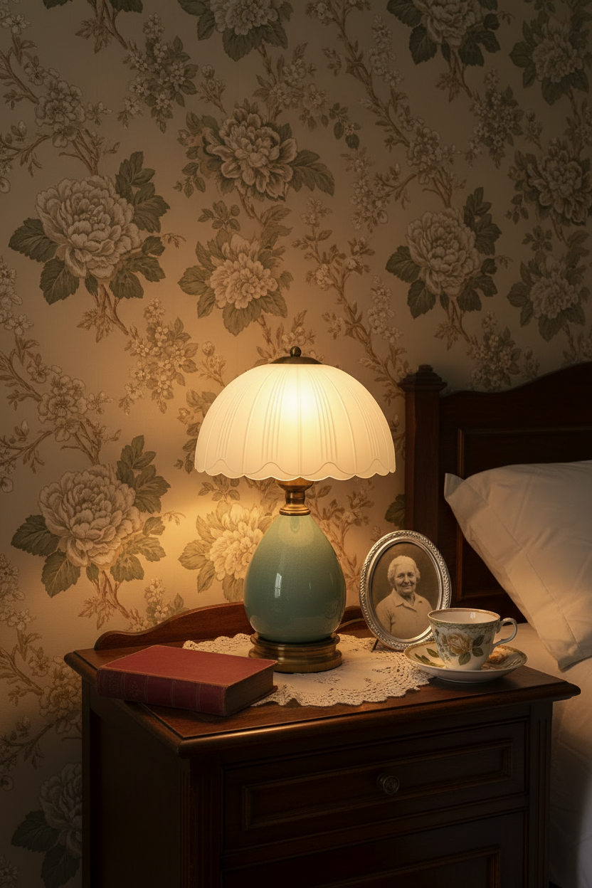 Sage Green Lamp — Room-Fit