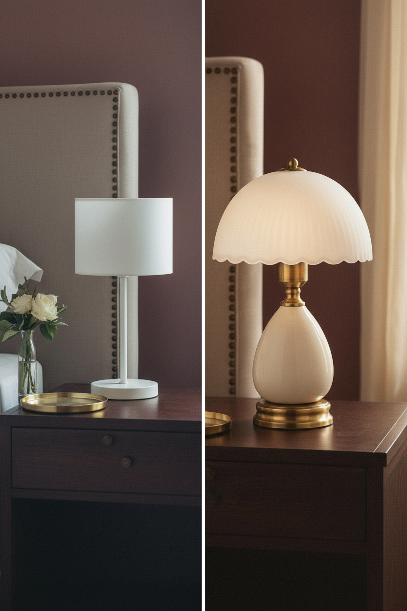 Scalloped Dome Lamp — Transformation
