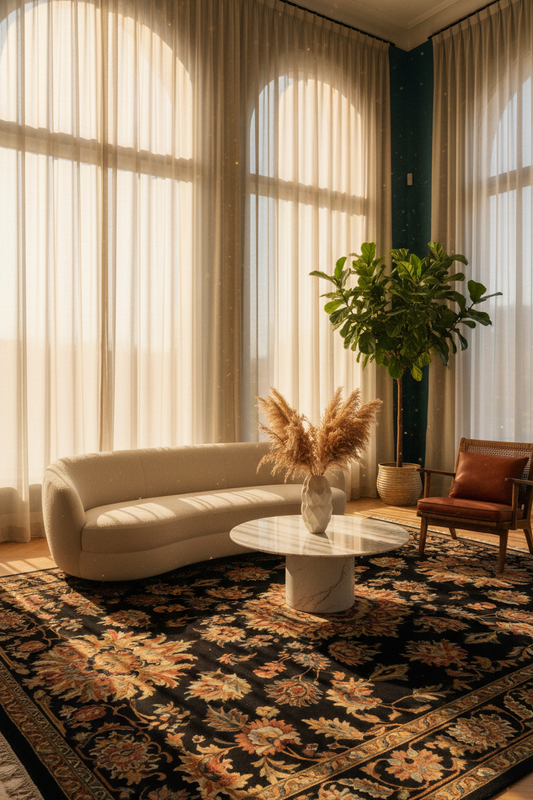 Teal Open Plan - Portrait