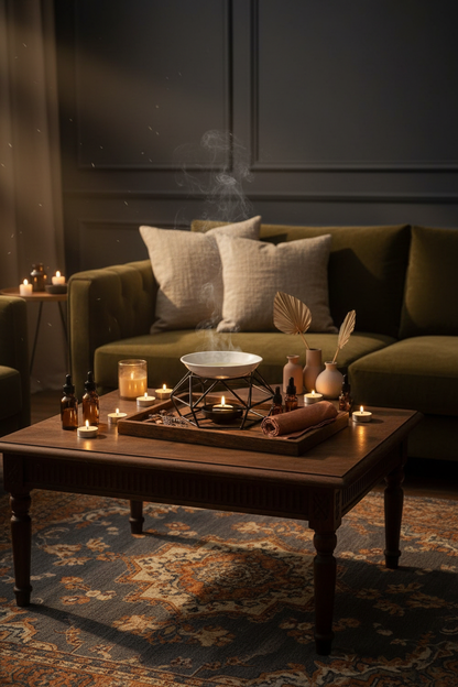 Wrought Iron Oil Burner – Interior Lifestyle Pin